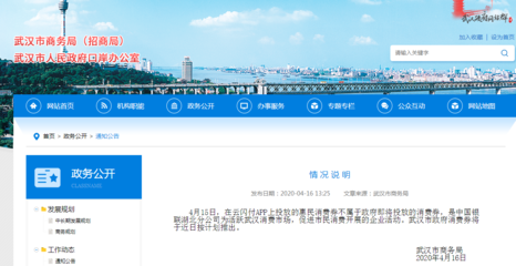 武汉商务局:云闪付APP惠民消费券非政府投放 系企业活动